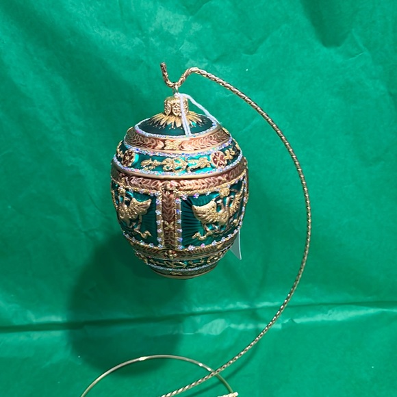 Pinnacle peak Holiday Pinnacle Peak Faberge Egg Ornament 4 In Collectible Poshmark